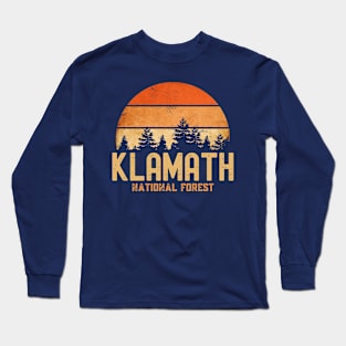 Klamath National Forest California Long Sleeve T-Shirt